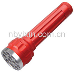 12 LEDs Aluminum Torch