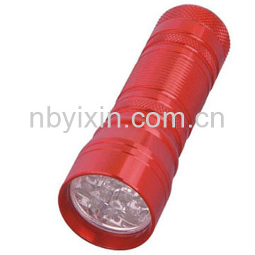 12 LEDs Aluminum Torch