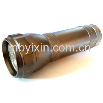 9 LEDs Aluminum Torch