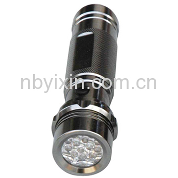 14 LEDs Aluminum Torch