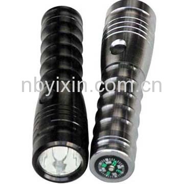 4026A Compass Aluminum Flashlight