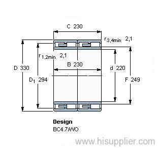 314889/VJ202 bearing