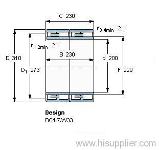 313639 A/VJ202 bearing