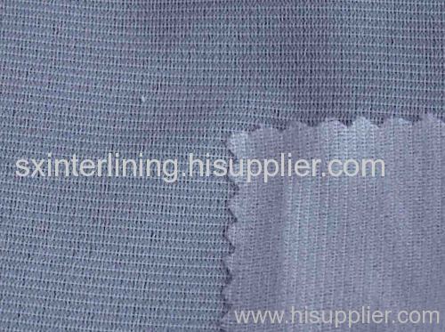 fusible knitted interlining