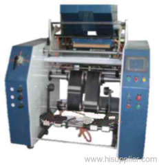 stretch film rewinding machine