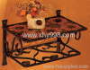 wrought iron shelf