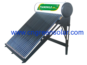 non-pressure solar energy heater