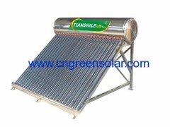 Evacuated Tube Solar Hot Water Heater