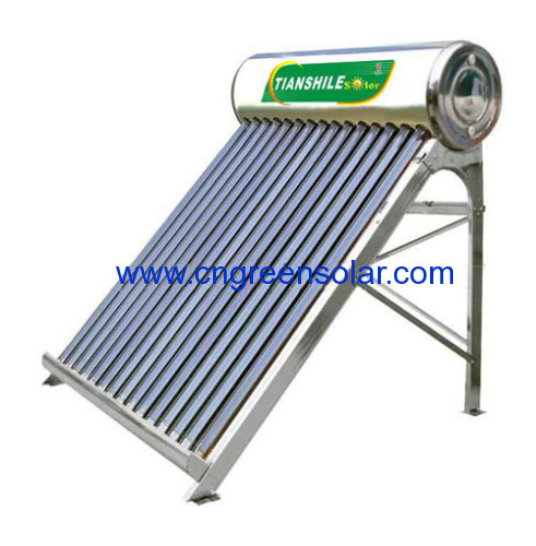 non-pressure integrated solar water heater