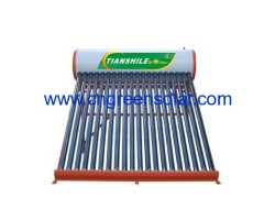 heat pipe pressurized solar water heater