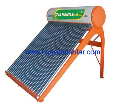 heat pipe pressure solar heater