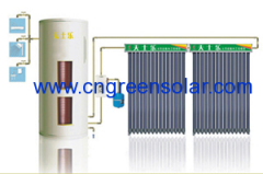 Separated pressure solar water heater