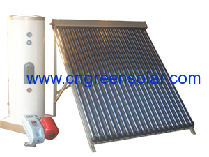 separated solar energy heater