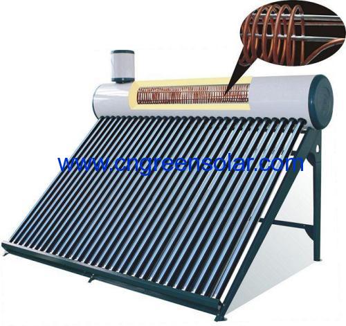 pre-heated solar water heater