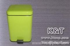 Stainless steel square trash bins/trash cans