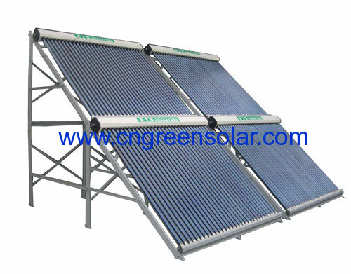 horizontal solar collecting module