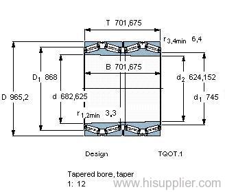 BT4B 328558/HA4 bearing