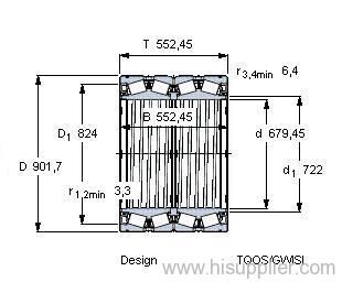 BT4B 334015 G/HA1VA901 bearing