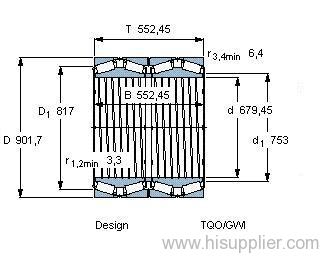 BT4B 331700 AG/HA4 bearing