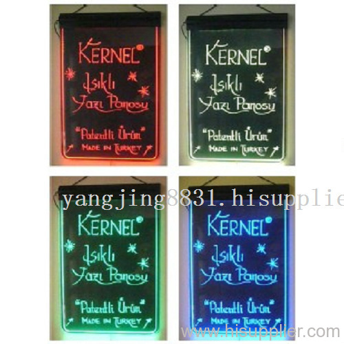 Led writing board