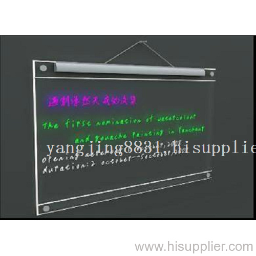 Led writing board