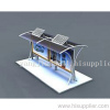 Solar bus shelter