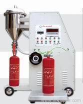 automatic fire extinguisher powder filler machine