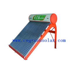 Vacuum tubes solar water heater