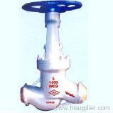 carbon steel high pressure butt welded globe valve