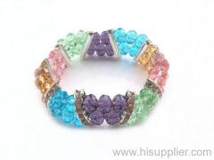 glass bead bracelet