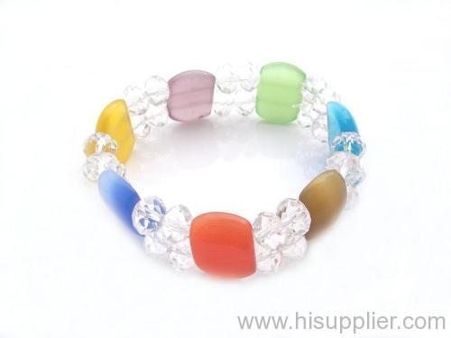 seven color crystal bracelet