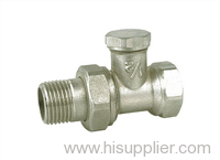 Brass radiator valveS