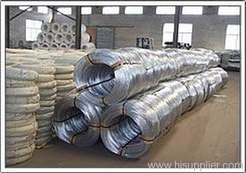 Zinc plated wire