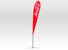 advertising flag display stand