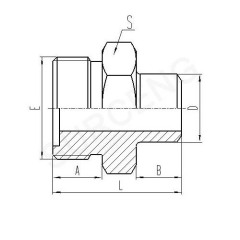 METRIC MALE O-RING