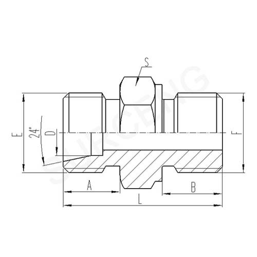 METRIC THREAD STUD ENDS ISO