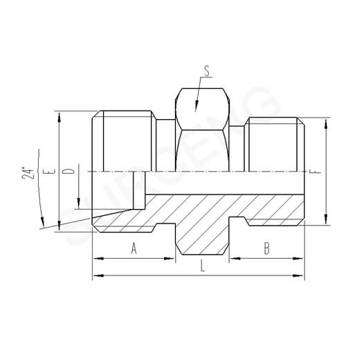 steel bulkhead adapter