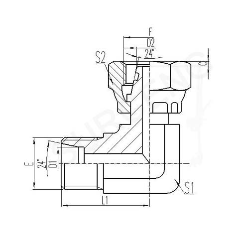 stainless steel reduced adapter