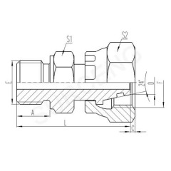 METRIC MALE HEX O-RING SEAL,METRIC MALE CONE O-RING SEAL