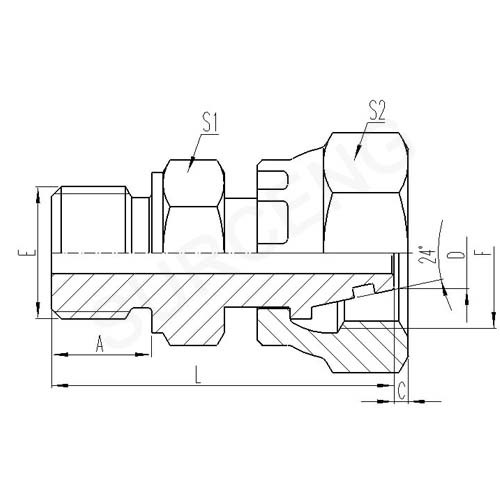 aluminum reduced adapter