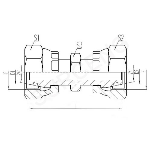 90 elbow adapter