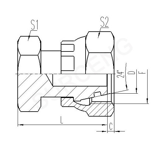 steel tee adapter