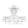 BRANCH TEE FITTINGS WITH SWIVEL NUT