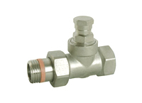 Brass radiator valve