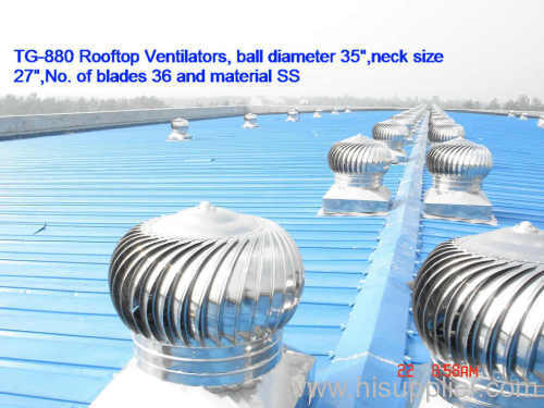 Rooftop Turbine Air Ventilator