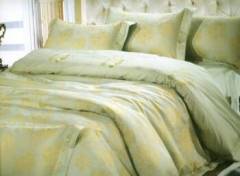 Jacquard bedding set