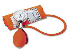 Palm aneroid sphygmomanometer