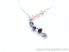 three color necklace