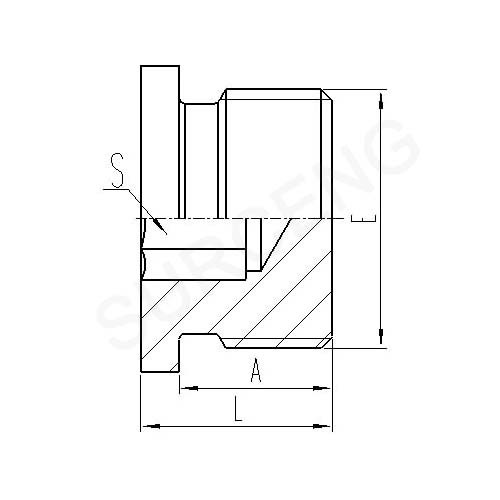 straight adaptor