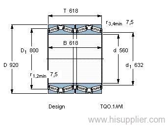 BT4B 328509/HA4 bearing